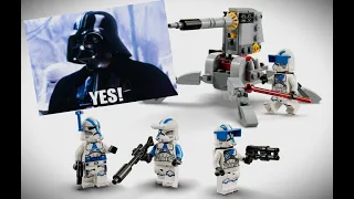 LEGO Star Wars set you CAN'T skip! LEGO® 75345 Star Wars 501st Clone Troopers Battle Pack Speedbuild