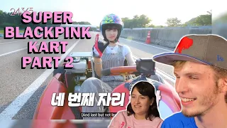 BLACKPINK 24/365 EPISODE 8 (COUPLE REACTION!) | BLACKPINK RACES IN GO CARTS!