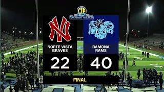 Live High School Football - Norte Vista vs Ramona