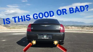 STOCK EXHAUST REVS: 2006 CHRYSLER 300c SRT8 IN UTAH!