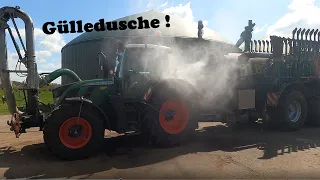 #Vlog59 Güllefahren 2023 zu Mais mit Fendt724, JohnDerre 6145R und 7280R, Fendt718 und dreiachsigem