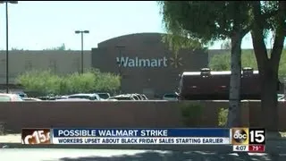 Walmart workers to strike on Black Friday?