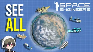 Total Planetary Surveillance in Space Engineers Multiplayer Tutorial