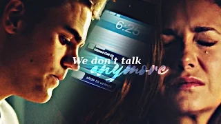 Stefan & Elena (+Damon/Caroline) | We don't talk anymore ღ