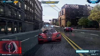 Need For Speed: Most Wanted HYPER CAR Koenigsegg Police Chase