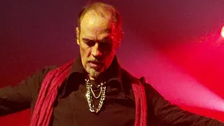 Peter Murphy 40 Years of Bauhaus "Burning From The Inside" in Portland, OR 1/18/2019