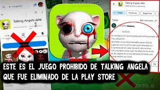 ESTE ES EL JUEGO PROHIBIDO DE TALKING ANGELA QUE FUE ELIMINADO DE LA PLAY STORE