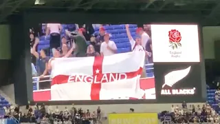 イングランド勝利後のヘイ・ジュード Hey Jude Rugby World Cup 2019 in Yokohama Int'l Stadium England v New Zealand