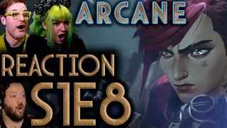 That Hammer & Gauntlets are INSANE!!  // ARCANE S1x8 REACTION!