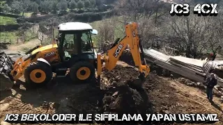 Jcb4cx Bekoloder Kulanan Ustamız Temel Tesviye ve Sıfırlama Yapıyor (Eminoğulları Hafriyat) Farkıyla