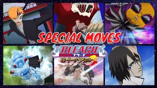 All Special Attacks in Bleach Heat The Soul 3 (PSP)