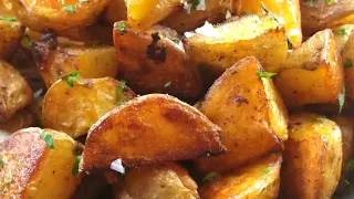 Easy Crispy Oven Roasted Potatoes Recipe