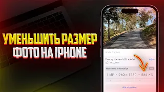 Как уменьшить размер фото на iPhone? Без Потери Качества!