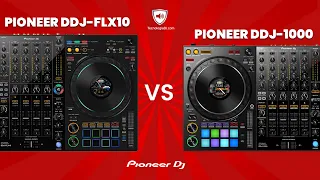 Pioneer DDJ-FLX10 vs Pioneer DDJ-1000 Comparativa