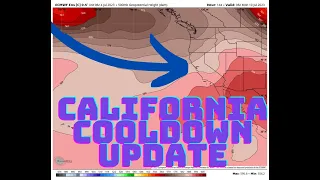 California Weather: How much of a cooldown?