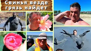 Грязевой вулкан Тиздар. плюс лотусы