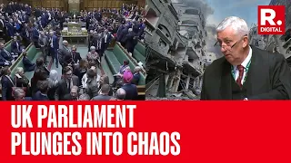 Chaos In UK Parliament Over Vote On Gaza Ceasefire; Opposition Walks Out