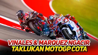 SUKSES JUARA🔥MARC MARQUEZ MELESAT TAK TERBENDUNG~MAVERICK VINALES PODIUM~GP COTA LAHIRKAN JUARA BARU