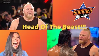 Summerslam 2021 Reactions | Brock Lesnar returns and he wants Roman Reigns