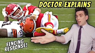 Patrick Mahomes SCARY Concussion! Doctor Reacts to Hit & Controversial Missed Call