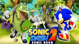 Sonic Dash 2 : Sonic Boom - GAMEPLAY (Android, IOS) - Team : SONIC | VECTOR