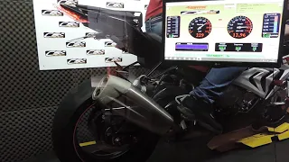 BMW S1000RR 2017-19 Stock Exhaust Dyno Results