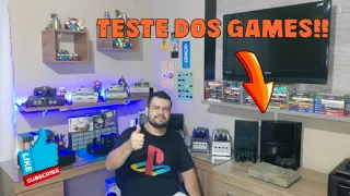 TESTE DOS GAMES DA ÚLTIMA CAÇADA!