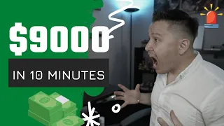 😱⚠$9,000 in 10 MINUTES!!! - Quotex Binary Options Strategy for 5 Minutes🤑💰