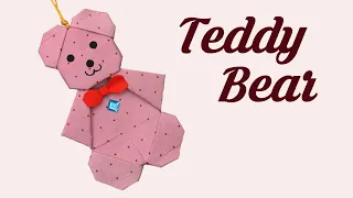 DIY Teddy Bear (Steve and Megumi Biddle) Christmas Crafts Ideas Easy Basic Simple Origami for Kids