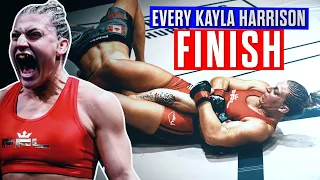 Every Kayla Harrison Finish in PFL