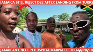 DEE MWANGO REJECTED BY JAMAICA MARWA REGRETS BEING SUPER WEALTHY JAMAICAN UNCLE RUSH TO US HOSPITAL