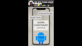 Android Constraint Layout in Android Studio #androidstudio #android #androidtutorial #shorts