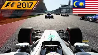 F1 2017 - 100% Race at Sepang International Circuit, Malaysia in Hamilton's Mercedes