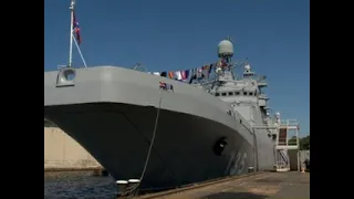 Корабль "Иван Грен" проводили на службу - Вести 24