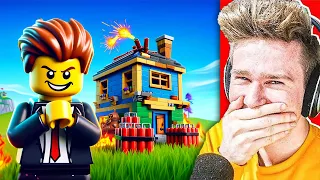 PRANKUJE YOUTUBERA w LEGO FORTNITE 🤣