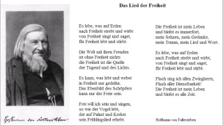 Das Lied der Freiheit (Worte: Hoffmann von Fallersleben) - Christoph Holzhöfer