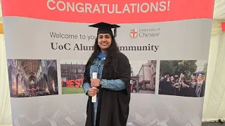 Graduation day ‎@uochester🎓🎉 #classof2023 #universityofchester#graduation #MScEngineeringmanagement