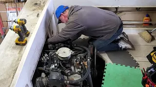 Mercruiser 5 7L Engine Removal