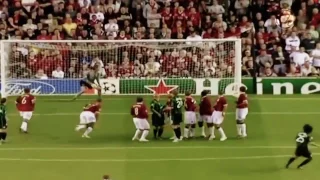 Shunsuke Nakamura vs Manchester United - 2006/07 Champions League