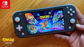 Crash Bandicoot 4: It’s About Time Nintendo Switch Lite Gameplay