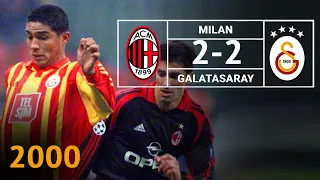 Nostalji Maçlar | Milan 2 - 2 Galatasaray ( 21.11.2000 )