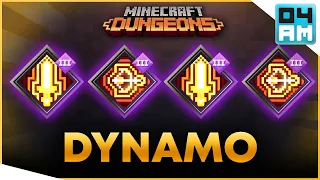 What If? QUADRUPLE DYNAMO - Impossible Enchantment Combo Showcase in Minecraft Dungeons