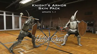 Hellish Quart - Knight's Armor Skin Pack / Update 1.1 - Mod Showcase