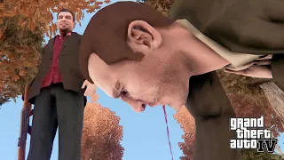 The Bad GTA 4 Ending: Roman Kills Niko