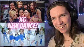 DANCER REACTS TO XG - NEW DANCE (Official Music Video) [JPNキャプション付き]