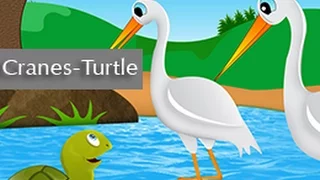 Crane And Tortoise | English Moral Stories For Kids | Animated Cartoon Movies | Bubbly Dots 3D