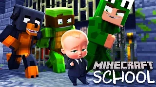 Minecraft School - BOSS BABY PRISON ESCAPE PLAN!