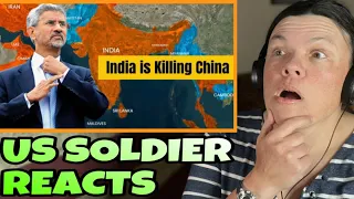 Think School: How India is Trapping China with its Military Strategy (US Soldier Reacts)
