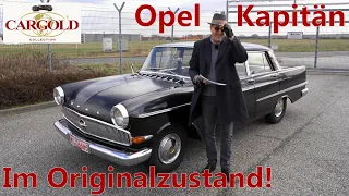 Opel Kapitän 2.6, 1960, Oldtimer perfekt im Originalzustand erhalten! 67.822 km original!