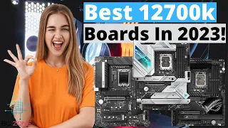 THE BEST MOTHERBOARDS FOR INTEL I7 12700K! (TOP 3)